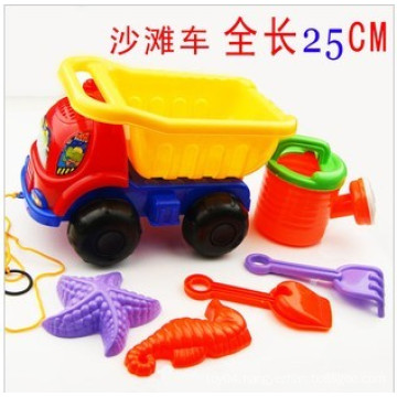 Beach Toys for Children Beach Buggy with Sprinkling Bucket and Other Large Suit Beach Car Toys